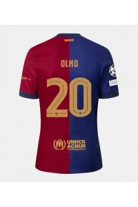 Barcelona Dani Olmo #20 Voetbaltruitje Thuis tenue 2024-25 Korte Mouw